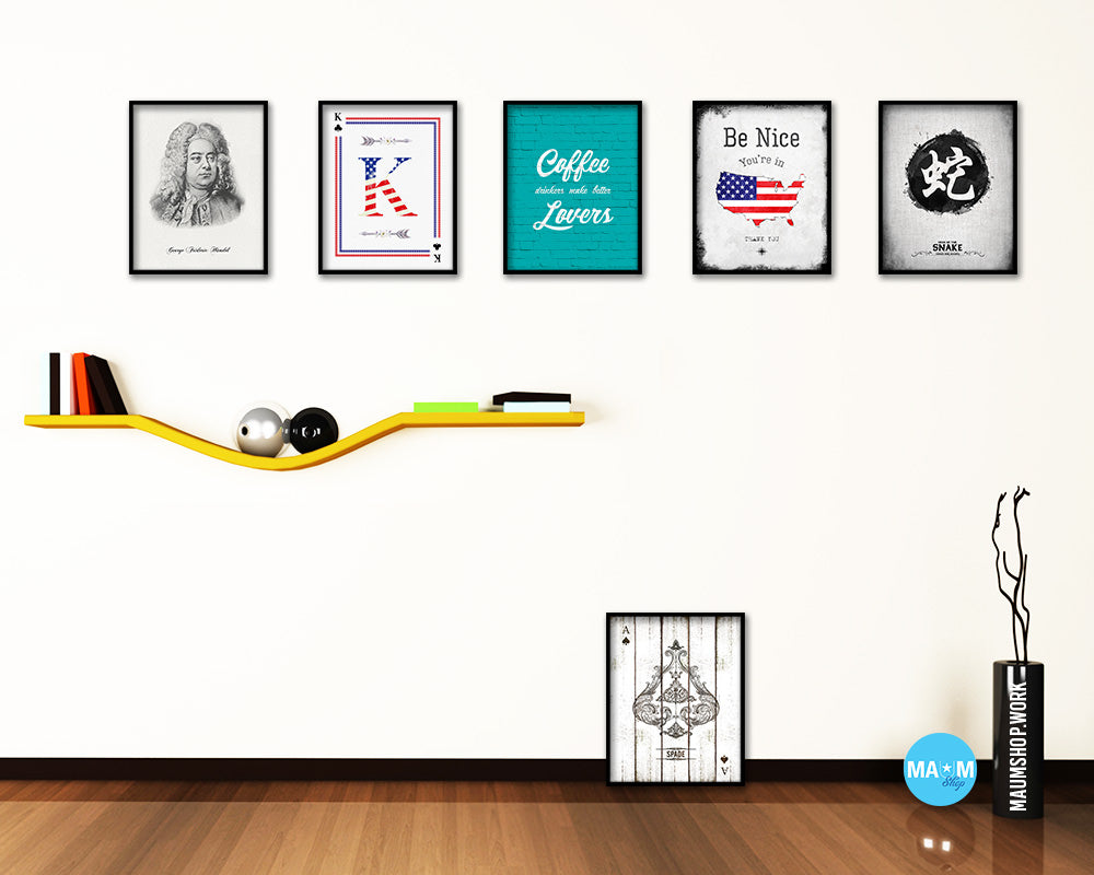 Coffee drinkers make better lovers Quotes Framed Print Home Decor Wall Art Gifts