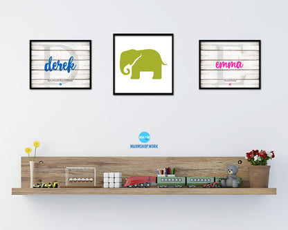Elephant Animal Nursery Room Fine Art Paper Prints Home Decor Wall Art Gifts