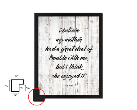 I am not your friend I am your parent White Wash Quote Framed Print Wall Decor Art