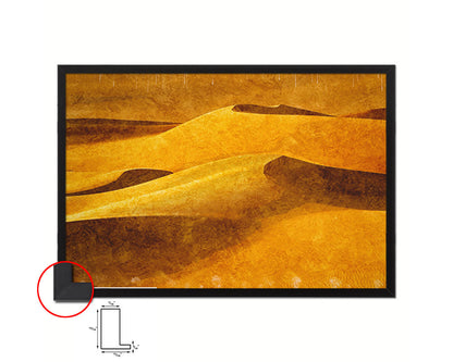 Nutritious Nature Barley Paddy Field Artwork Painting Print Art Frame Home Wall Decor Gifts