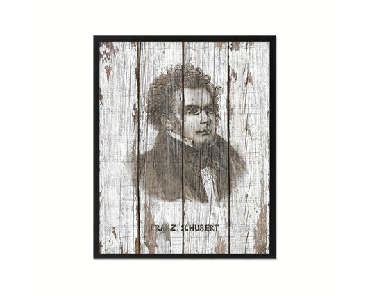 Franz Schubert Classical Music Framed Print Orchestra Teacher Gifts Home Wall Decor
