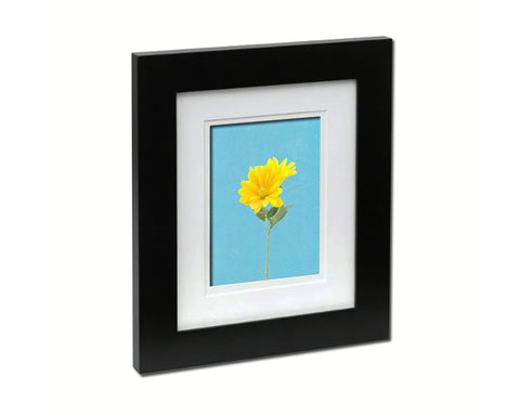 Yellow Chrysanthemum Colorful Plants Art Wood Framed Print Wall Decor Gifts