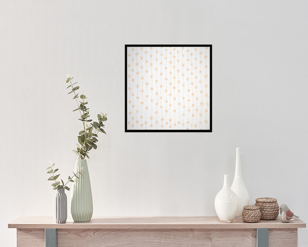 Geometric Abstract Artwork Wood Frame Gifts Modern Wall Decor Art Prints