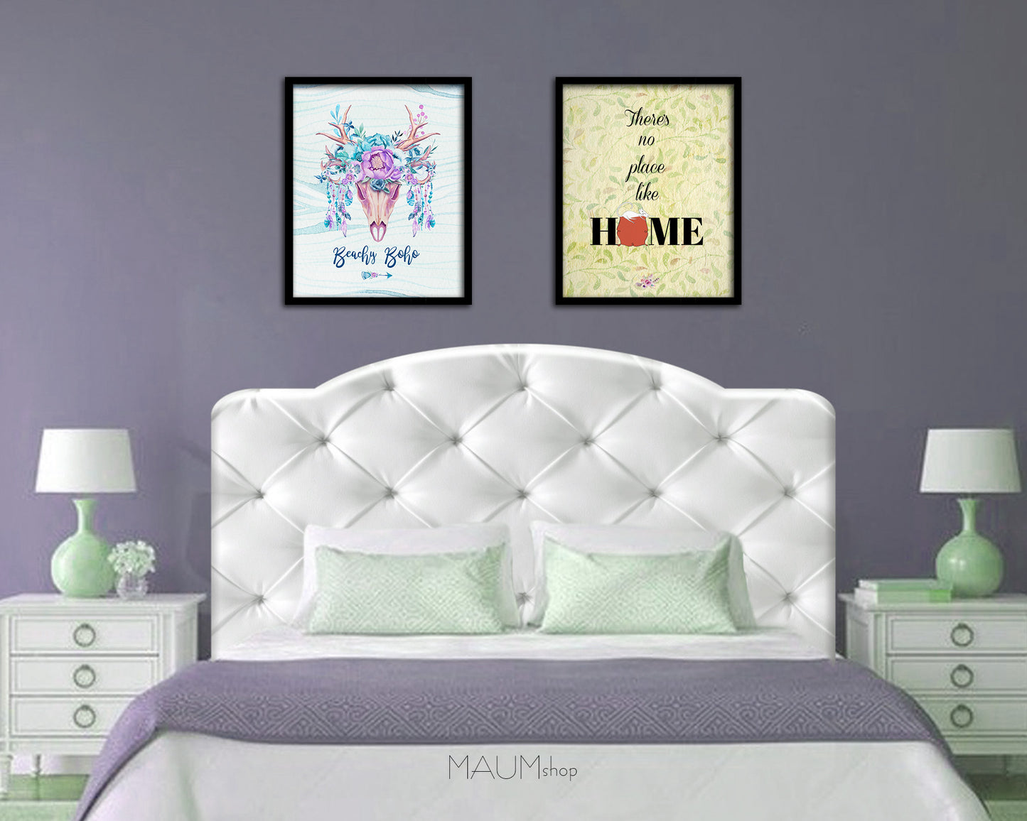There’s no place like home Quote Framed Print Wall Decor Art Gifts