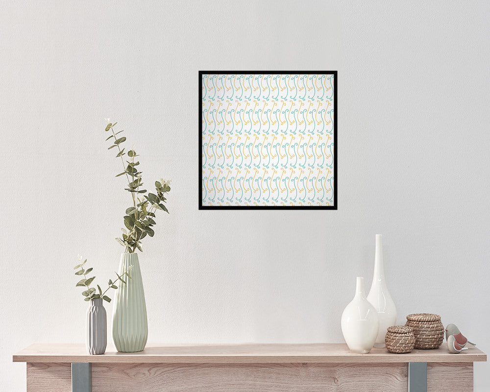 Lines Abstract Artwork Wood Frame Gifts Modern Wall Decor Art Prints