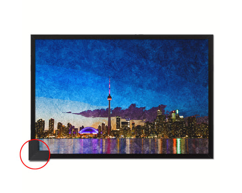 Famous Toronto Cityscape Skyline, Sunset, Center Island, North America, Canada, Landmark