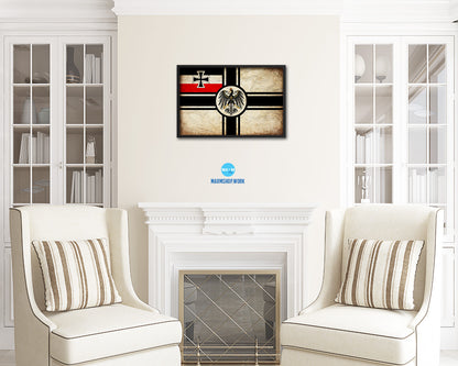 Imperial German Navy 1867-1871 War Vintage Military Flag Framed Print Sign Decor Wall Art Gifts