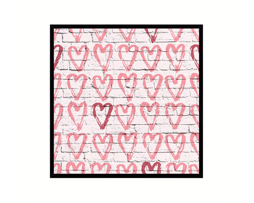 Shape Abstract Artwork Wood Frame Gifts Modern Wall Decor Art Prints