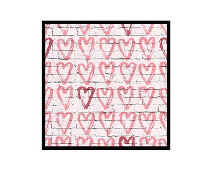 Shape Abstract Artwork Wood Frame Gifts Modern Wall Decor Art Prints
