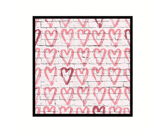 Shape Abstract Artwork Wood Frame Gifts Modern Wall Decor Art Prints