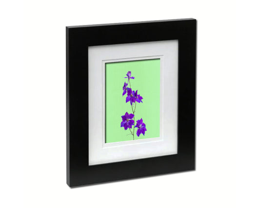 Lilac Colorful Plants Art Wood Framed Print Wall Decor Gifts
