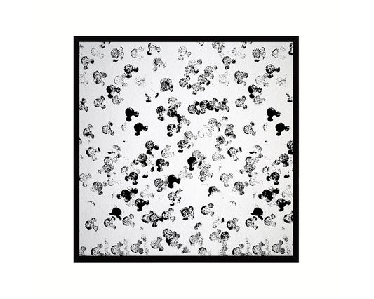 Foam Roller Abstract Artwork Wood Frame Gifts Modern Wall Decor Art Prints