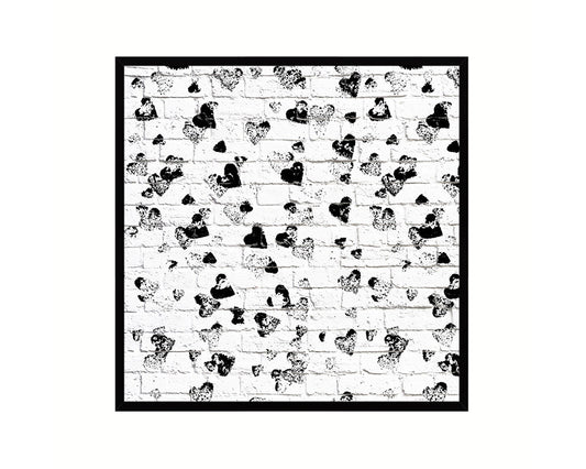 Foam Roller Abstract Artwork Wood Frame Gifts Modern Wall Decor Art Prints