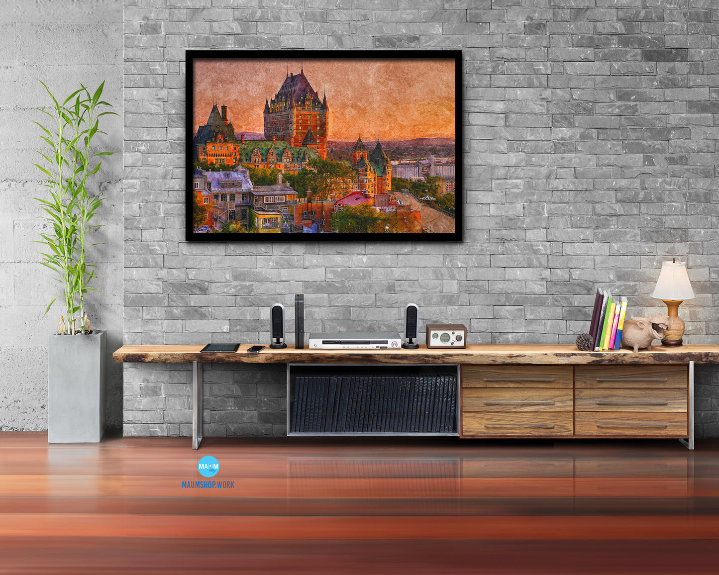 Frontenac Castle, Old Quebec City, North America, Canada, Landmark