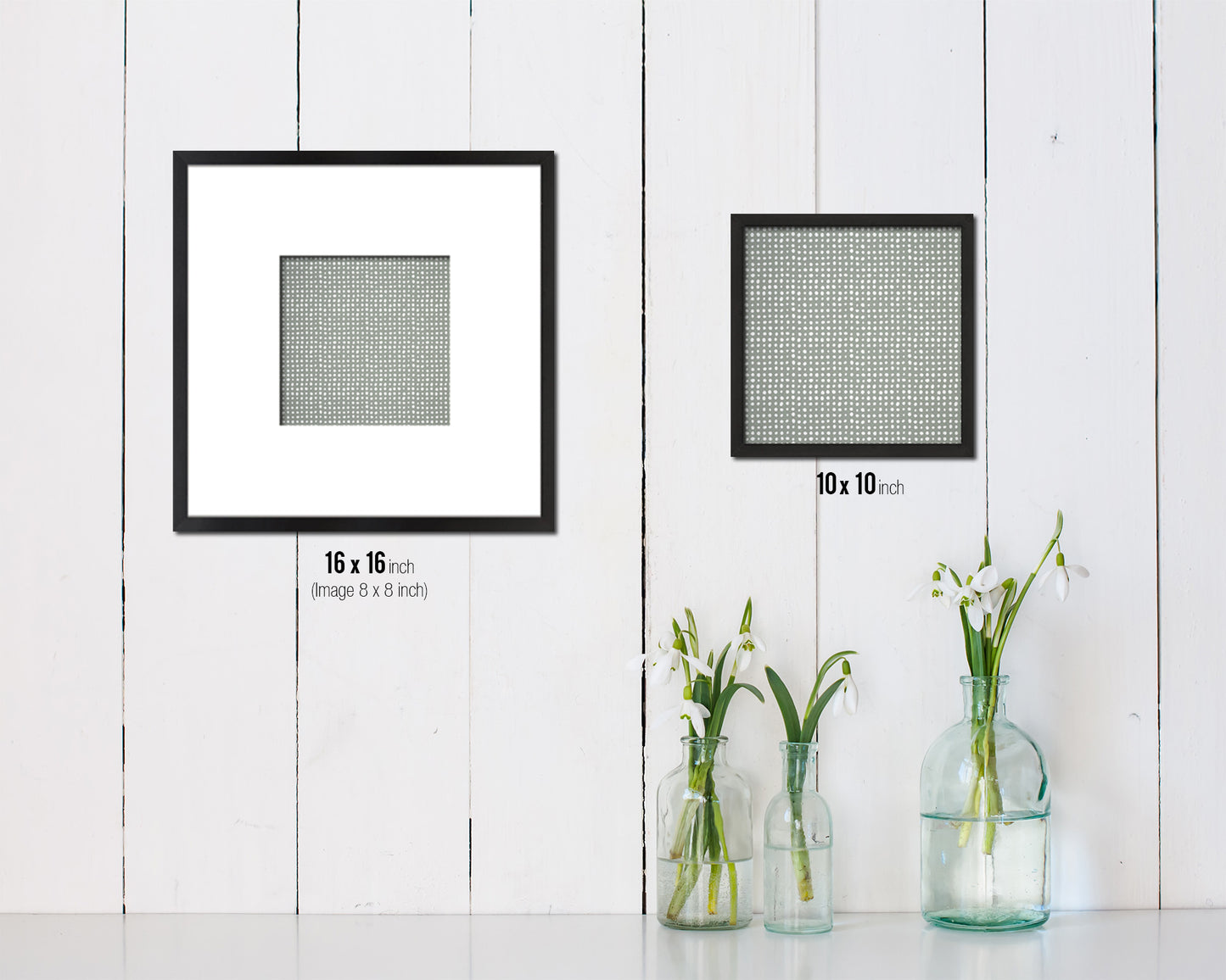 Abstract Artwork Wood Frame Gifts Modern Wall Decor Art Prints