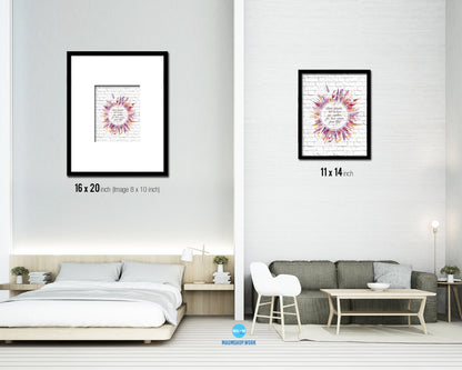 Dear friends, let us love on another, John 4:7 Quote Wood Framed Print Home Decor Wall Art Gifts