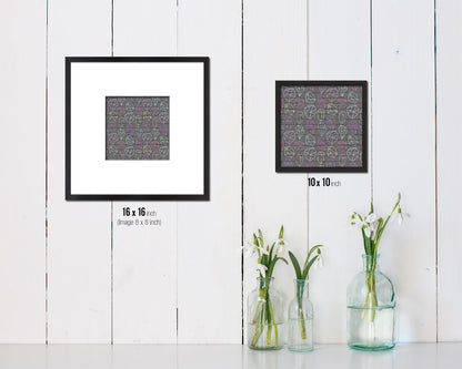 Abstract Line Artwork Wood Frame Gifts Modern Wall Decor Art Prints