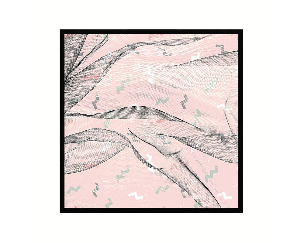 Abstract Artwork Wood Frame Gifts Modern Wall Decor Art Prints