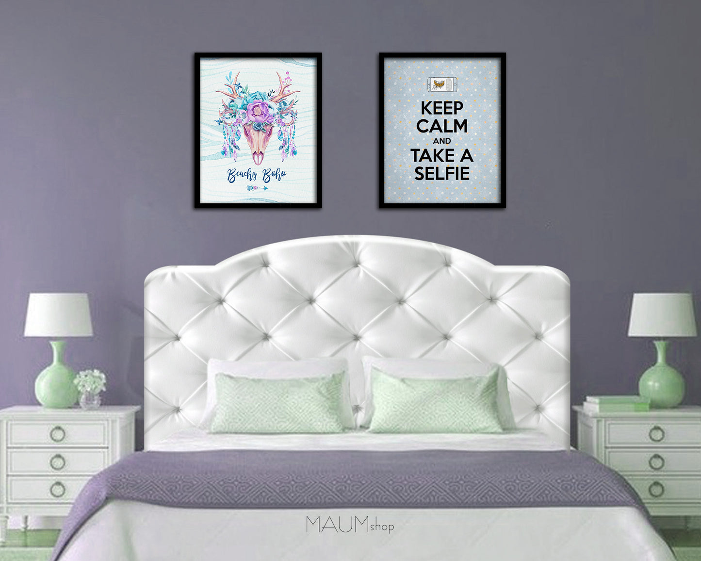 Keep calm and take a selfie Quote Framed Print Wall Decor Art Gifts