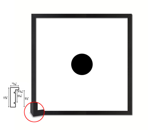 Dice 1 Punctuation Symbol Framed Print Home Decor Wall Art English Teacher Gifts