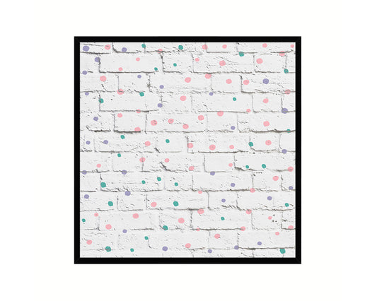 Shape Abstract Artwork Wood Frame Gifts Modern Wall Decor Art Prints