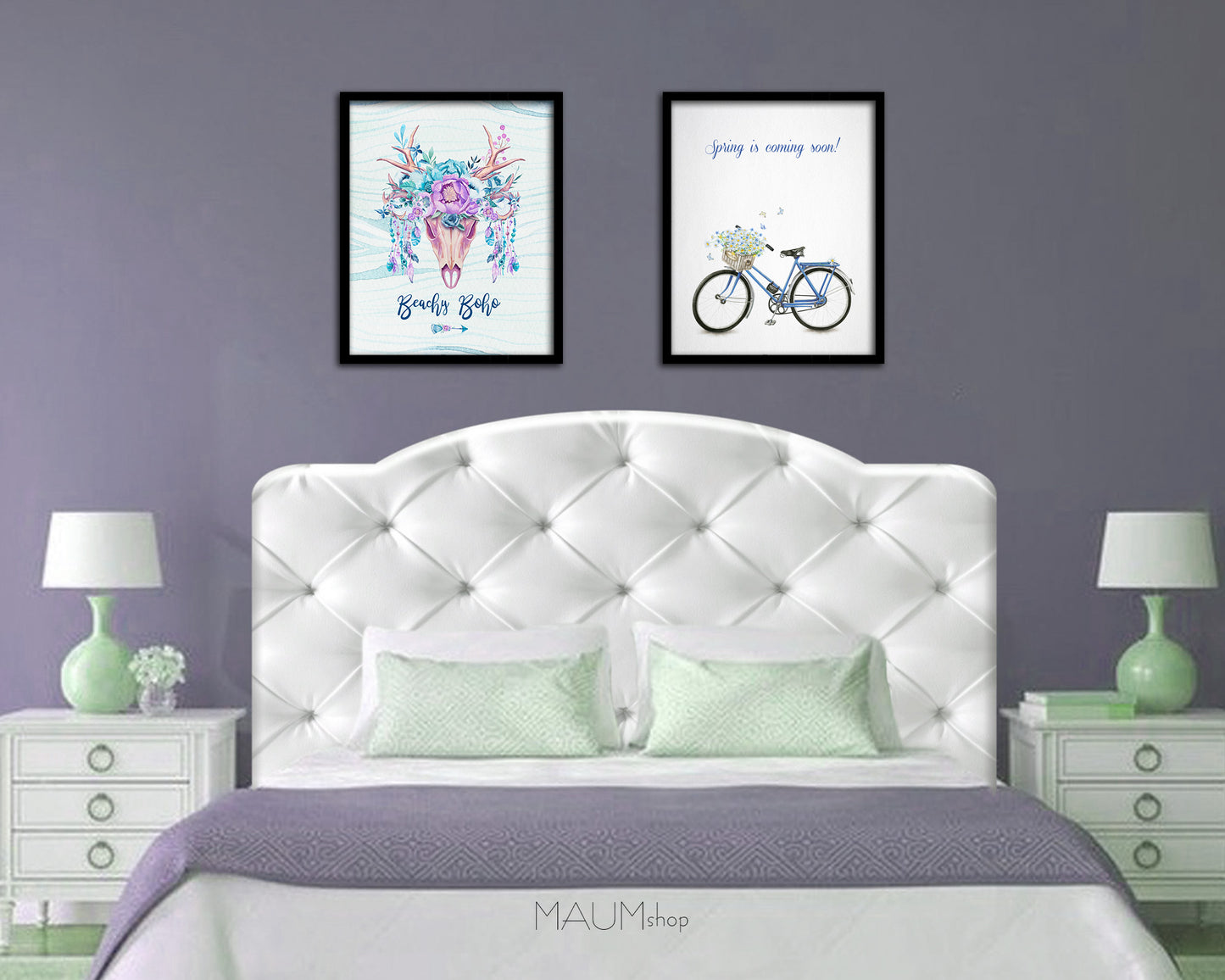 Spring is coming soon Quote Framed Print Wall Decor Art Gifts