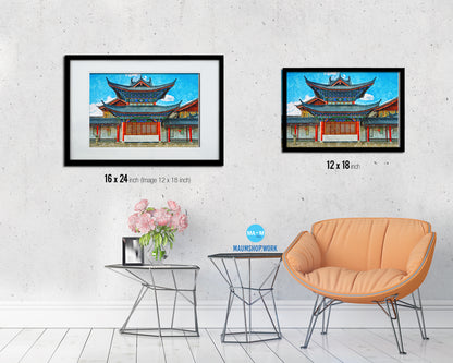Traditional Chinese Architecture, Mu's Residence, Mufu, Mansion, Lijiang, Yunnan, Asia, China