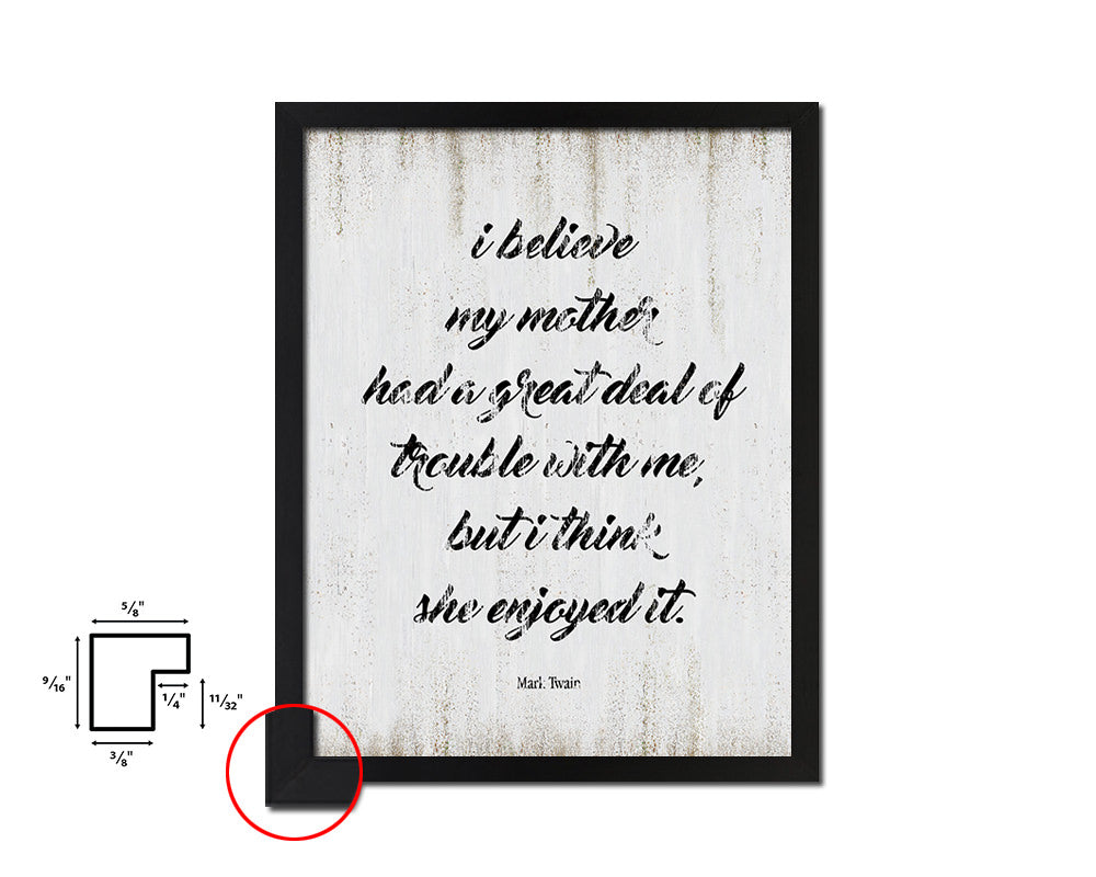I am not your friend I am your parent Quote Wood Framed Print Wall Decor Art