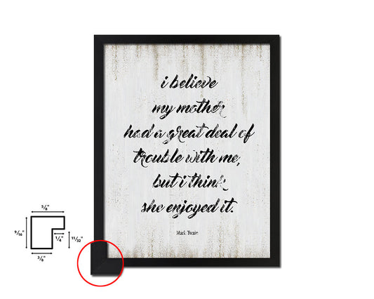 I am not your friend I am your parent Quote Wood Framed Print Wall Decor Art