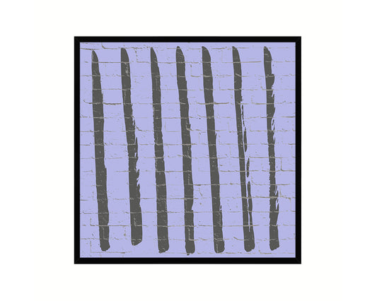 Brush Object Abstract Artwork Wood Frame Gifts Modern Wall Decor Art Prints