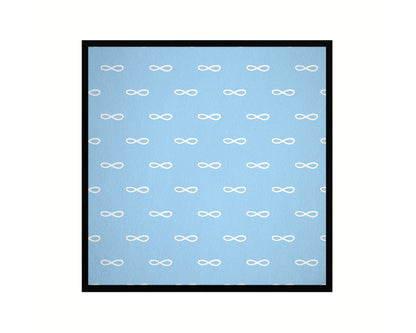Abstract Aqua Artwork Wood Frame Gifts Modern Wall Decor Art Prints