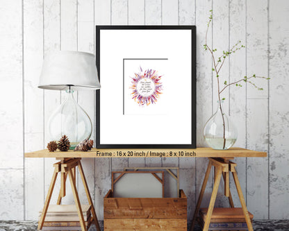 Dear friends, let us love on another, John 4:7 Quote Wood Framed Print Home Decor Wall Art Gifts