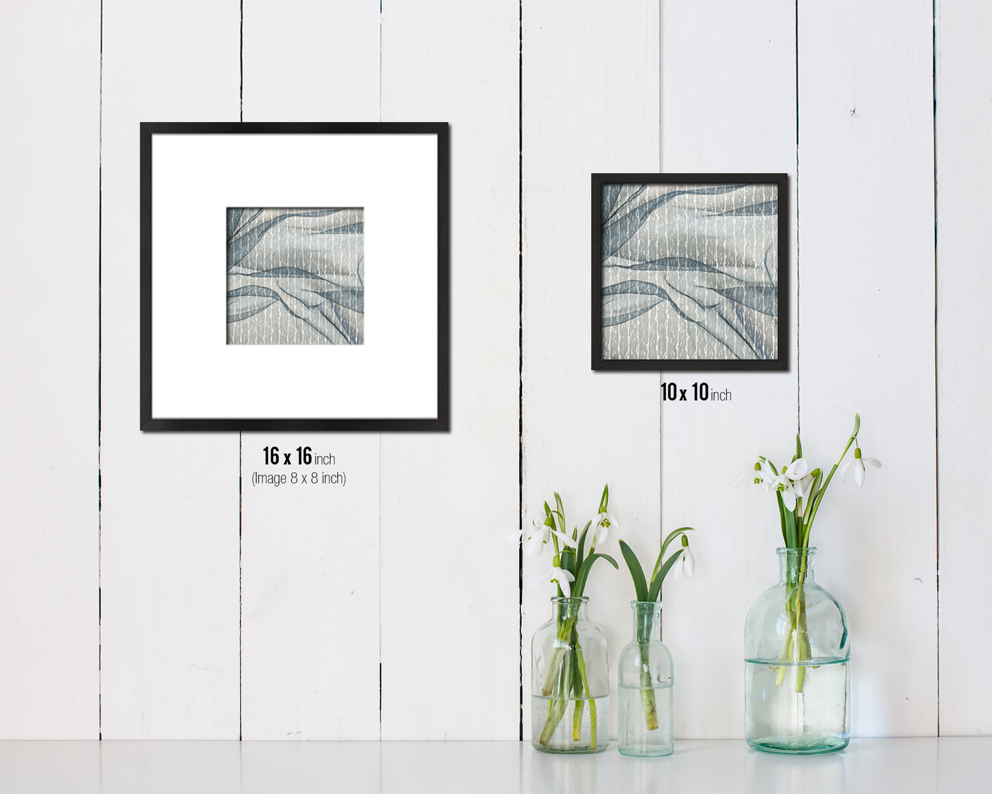 Abstract Artwork Wood Frame Gifts Modern Wall Decor Art Prints