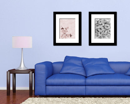 Apple Sepia Plants Art Wood Framed Print Wall Decor Gifts
