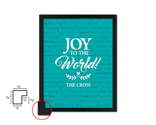 Joy to the world the coopers Quote Framed Print Home Decor Wall Art Gifts