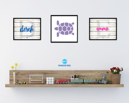 Turtle Animal Nursery Room Fine Art Paper Prints Home Decor Wall Art Gifts