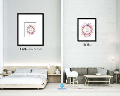 Dear friends, let us love on another, John 4:7 Quote Wood Framed Print Home Decor Wall Art Gifts