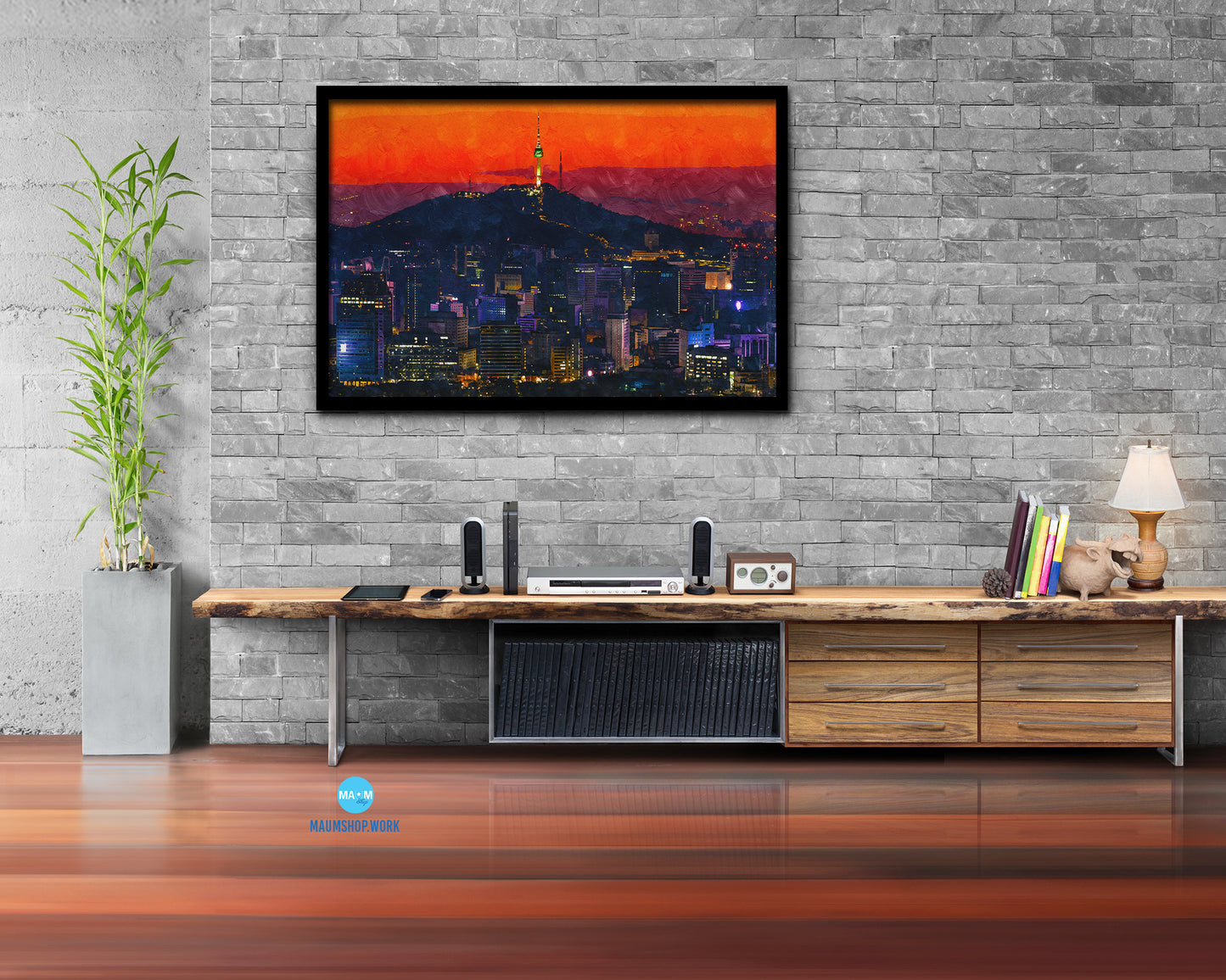 Twilght Cityscape Seoul, Asia, Korea, Landmark