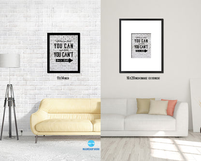 Whether you think you can, Henry Ford Inspirational Quote Framed Print Wall Decor Art Gifts