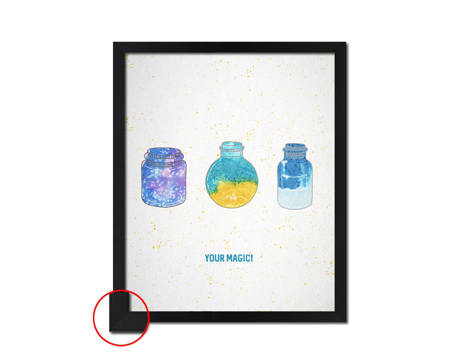 Your Magic Quote Framed Print Wall Decor Art Gifts