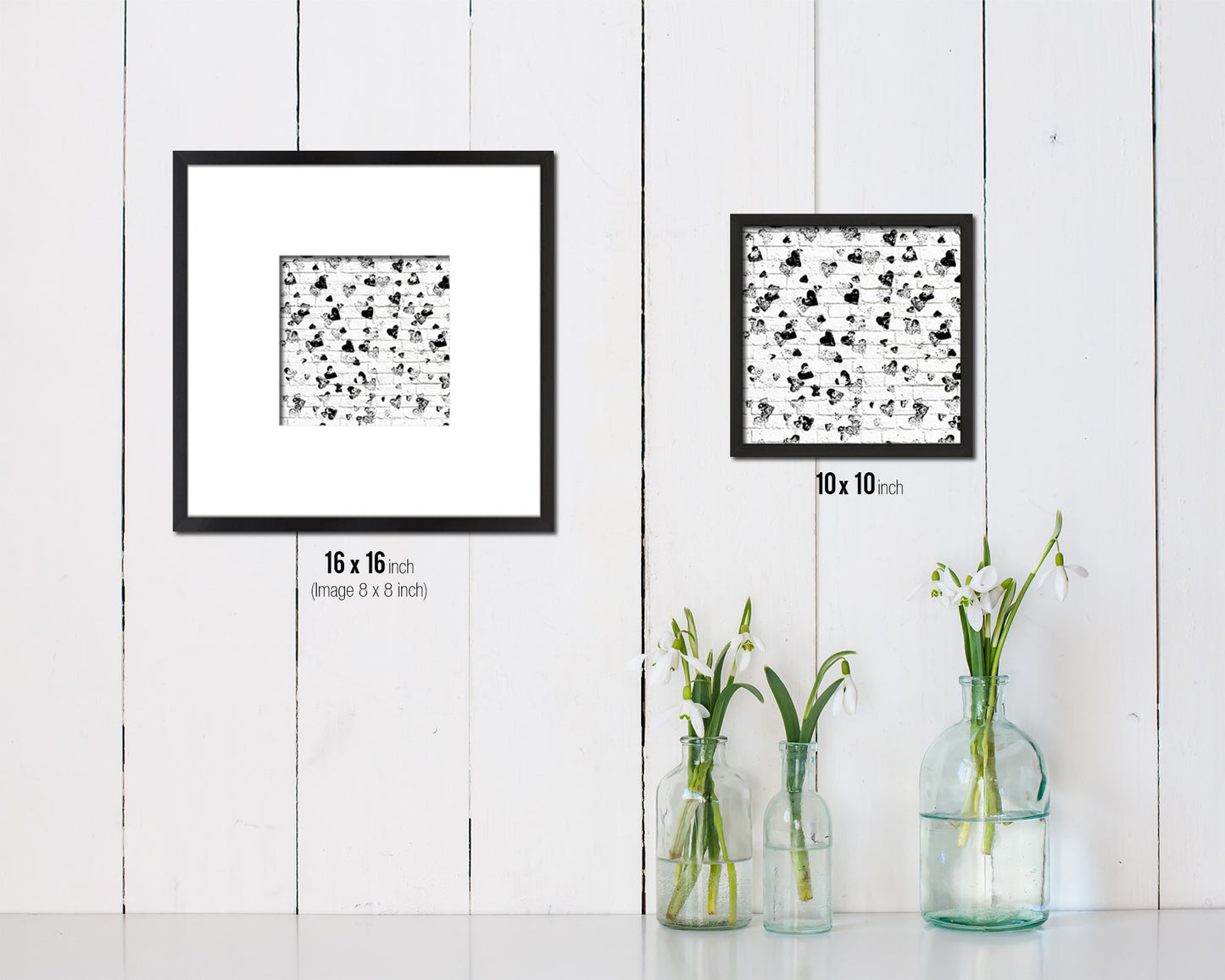 Foam Roller Abstract Artwork Wood Frame Gifts Modern Wall Decor Art Prints