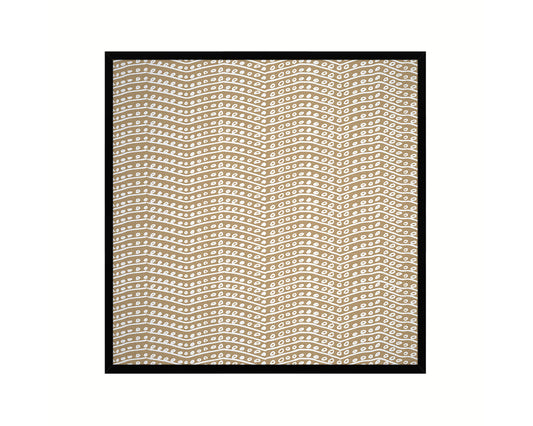 Abstract Yellow Artwork Wood Frame Gifts Modern Wall Decor Art Prints