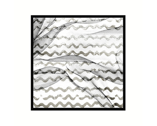 Foam Roller Abstract Artwork Wood Frame Gifts Modern Wall Decor Art Prints