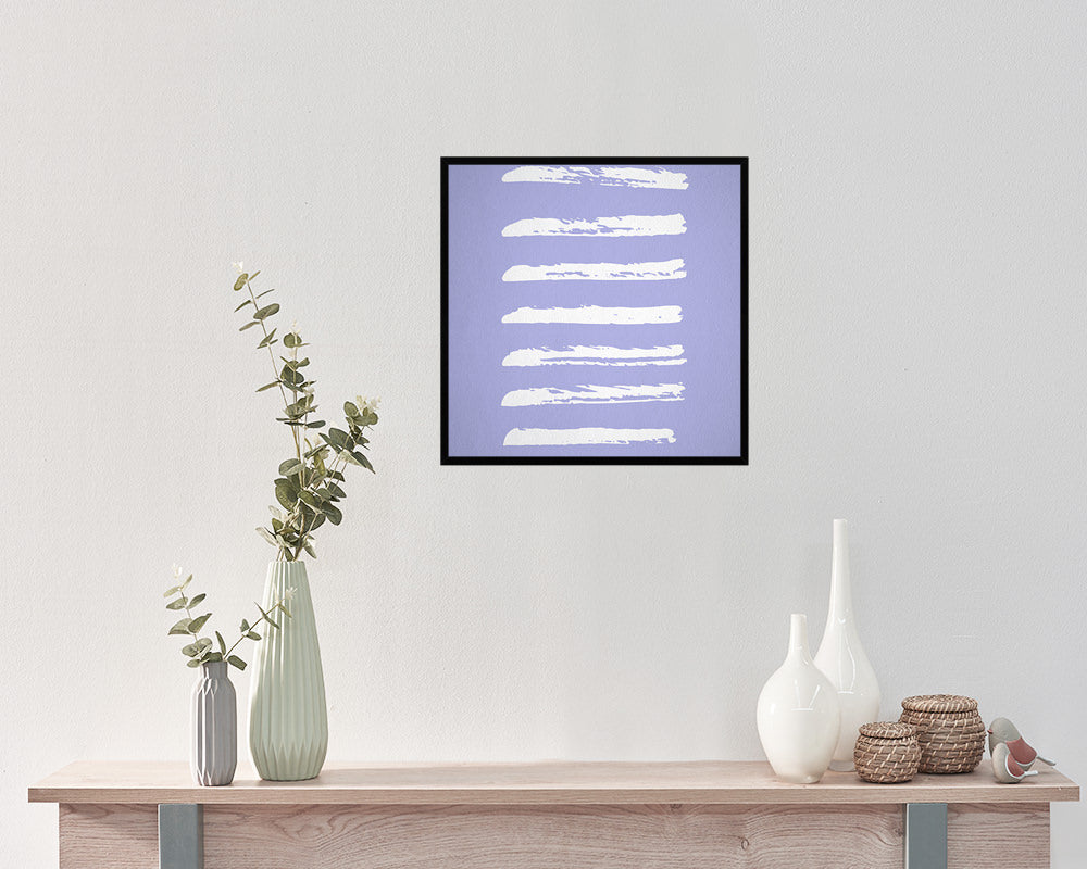 Brush Object Abstract Artwork Wood Frame Gifts Modern Wall Decor Art Prints