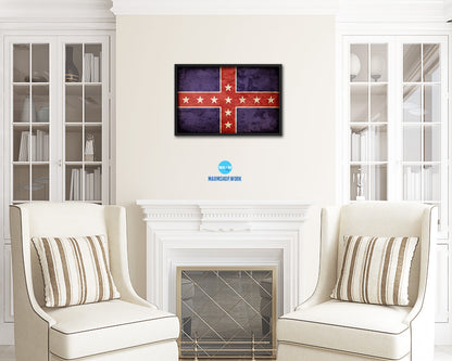 Army of Tennessee Vintage Military Flag Framed Print Sign Decor Wall Art Gifts