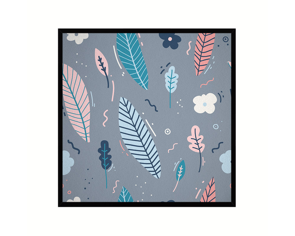 Garden Abstract Artwork Wood Frame Gifts Modern Wall Decor Art Prints