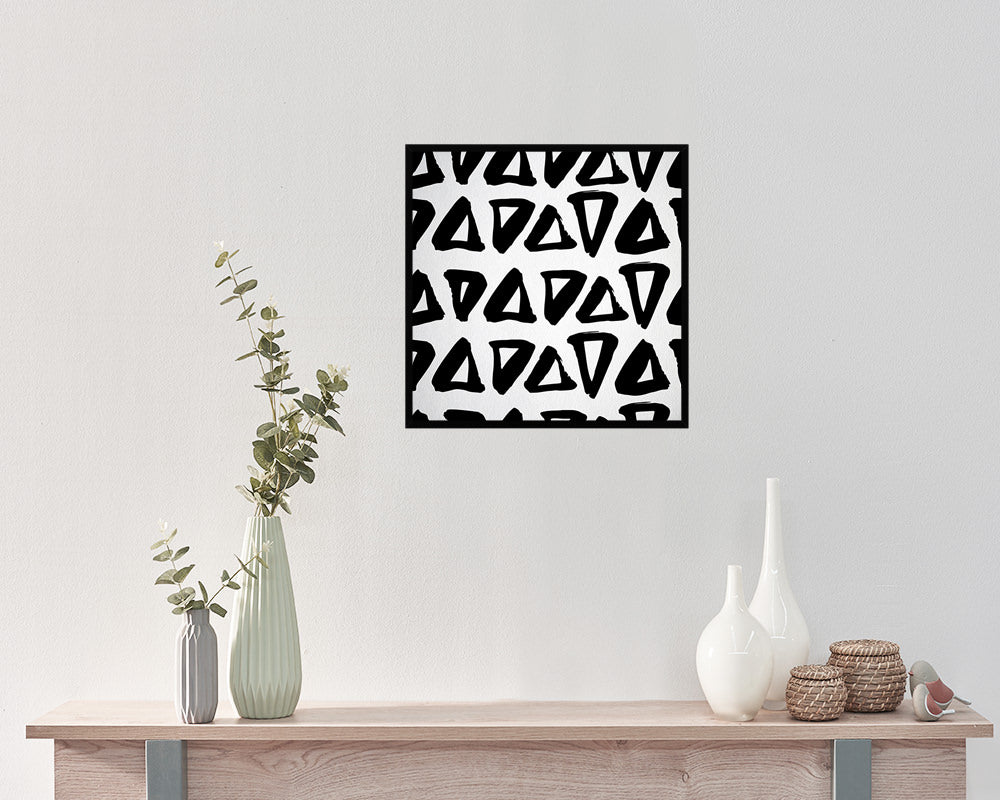 Shape Abstract Artwork Wood Frame Gifts Modern Wall Decor Art Prints