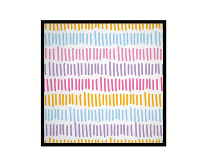Abstract Line Artwork Wood Frame Gifts Modern Wall Decor Art Prints