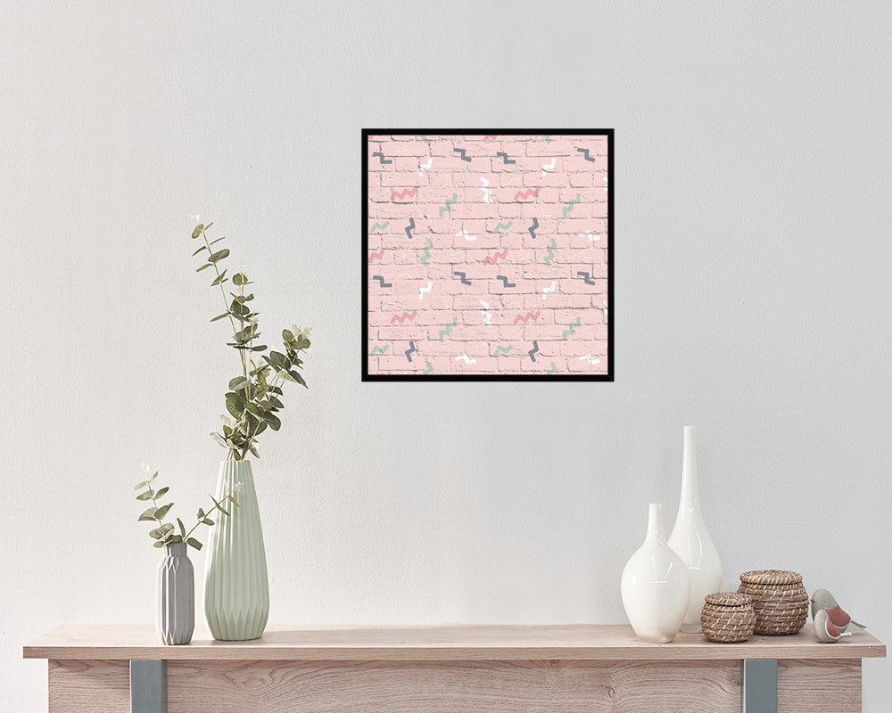 Abstract Artwork Wood Frame Gifts Modern Wall Decor Art Prints