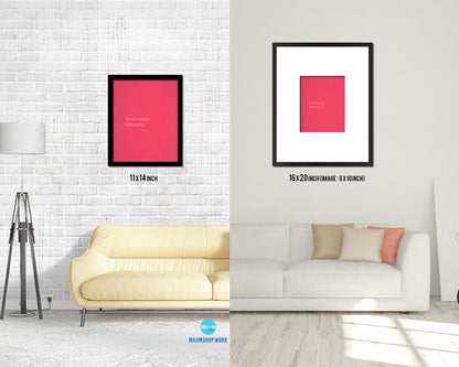You won't succeed, unless you try Quote Framed Print Wall Decor Art Gifts